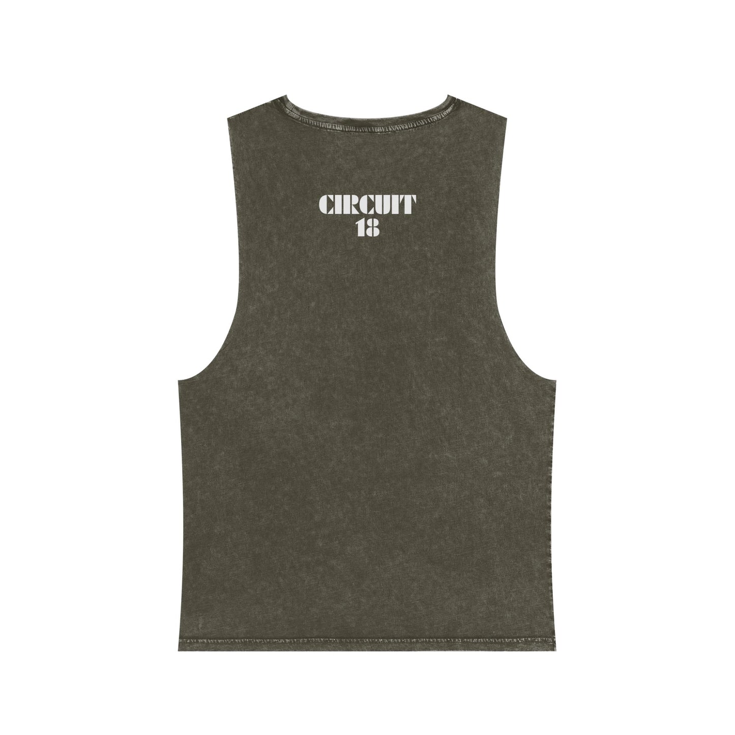"18" Logo Stonewash Tank Top — Unisex