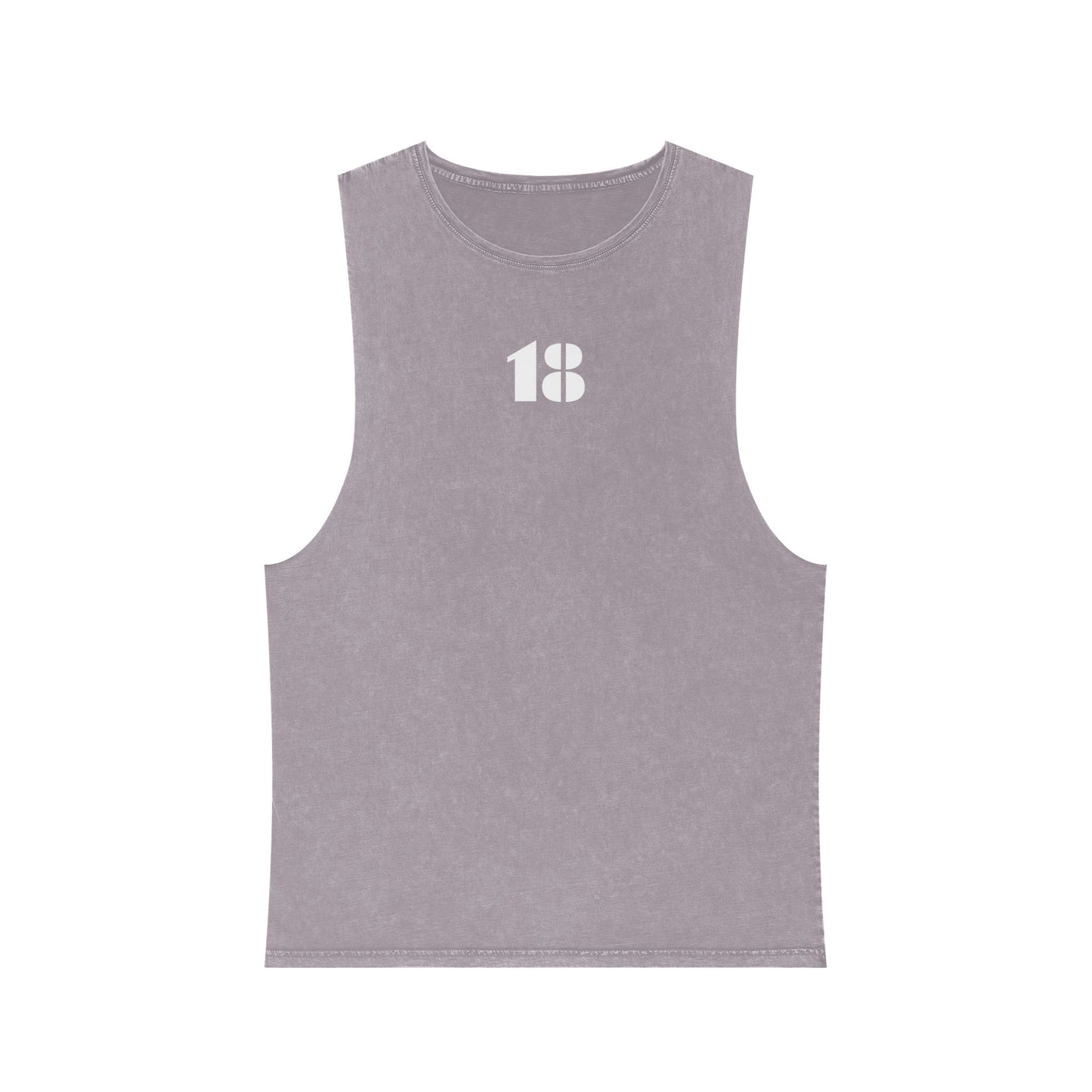 "18" Logo Stonewash Tank Top — Unisex