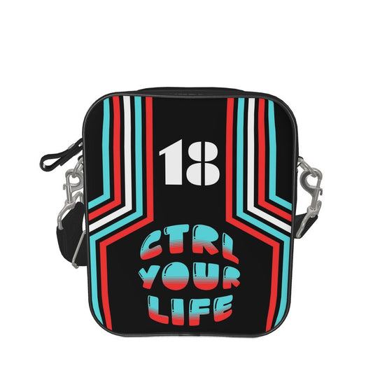 Circuit 18 "CTRL Your Life" Colored Shoulder Bag